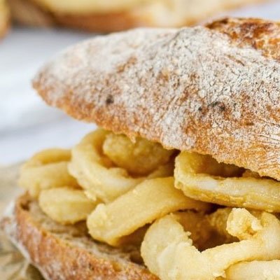 Calamari bocadillo