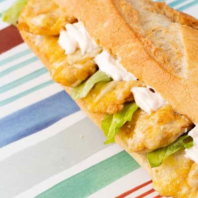 Fish bocadillo