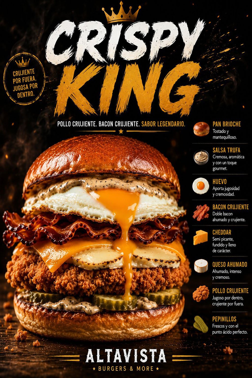 Cafetería Alta Vista | La Crispy King