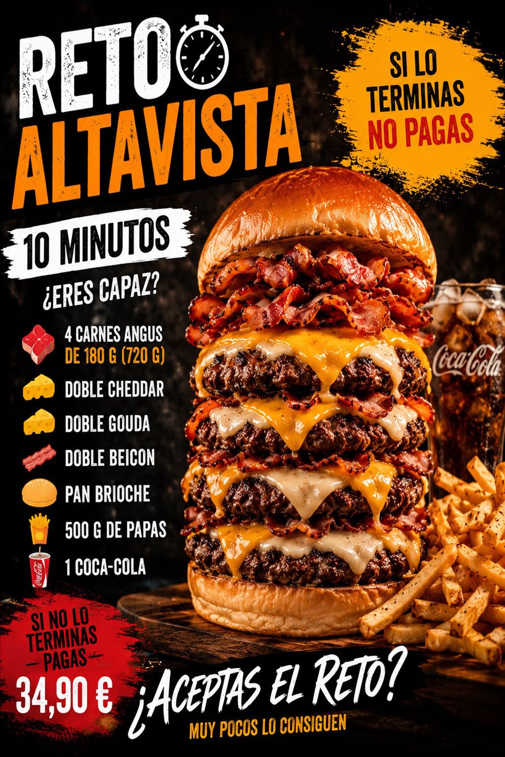 Cafetería Alta Vista | Reto Alta Vista