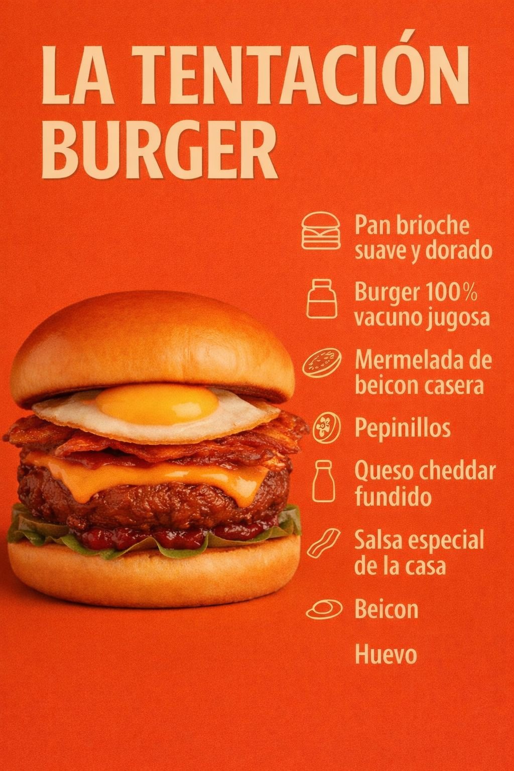 Cafetería Alta Vista | La Tentación Burguer