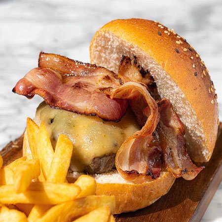 Bacon and Cheese Burger